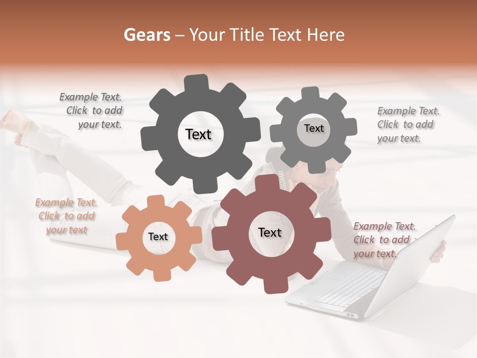 Meeting People Humorou PowerPoint Template