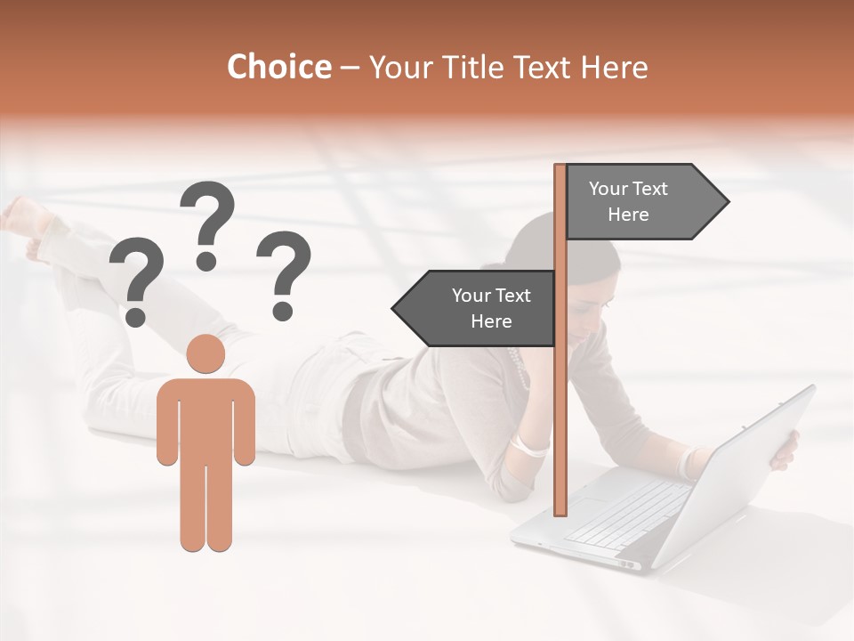 Meeting People Humorou PowerPoint Template