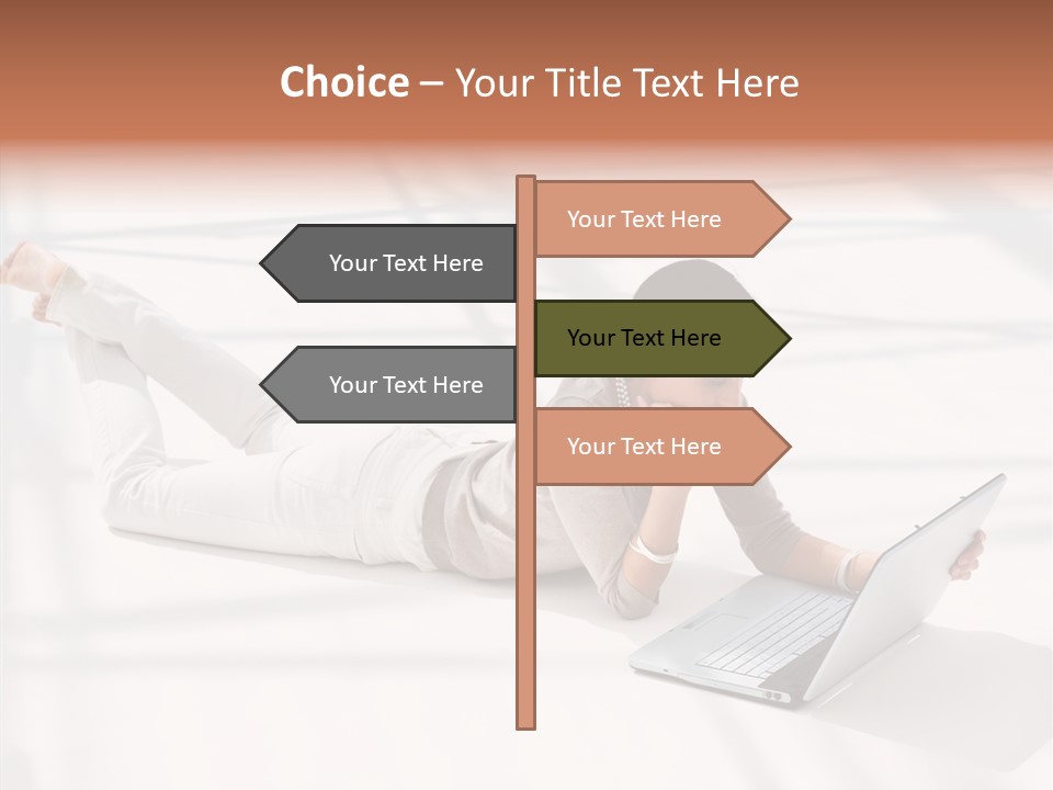 Meeting People Humorou PowerPoint Template