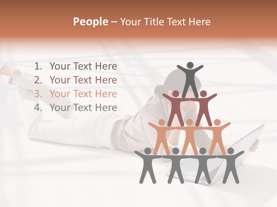 Meeting People Humorou PowerPoint Template