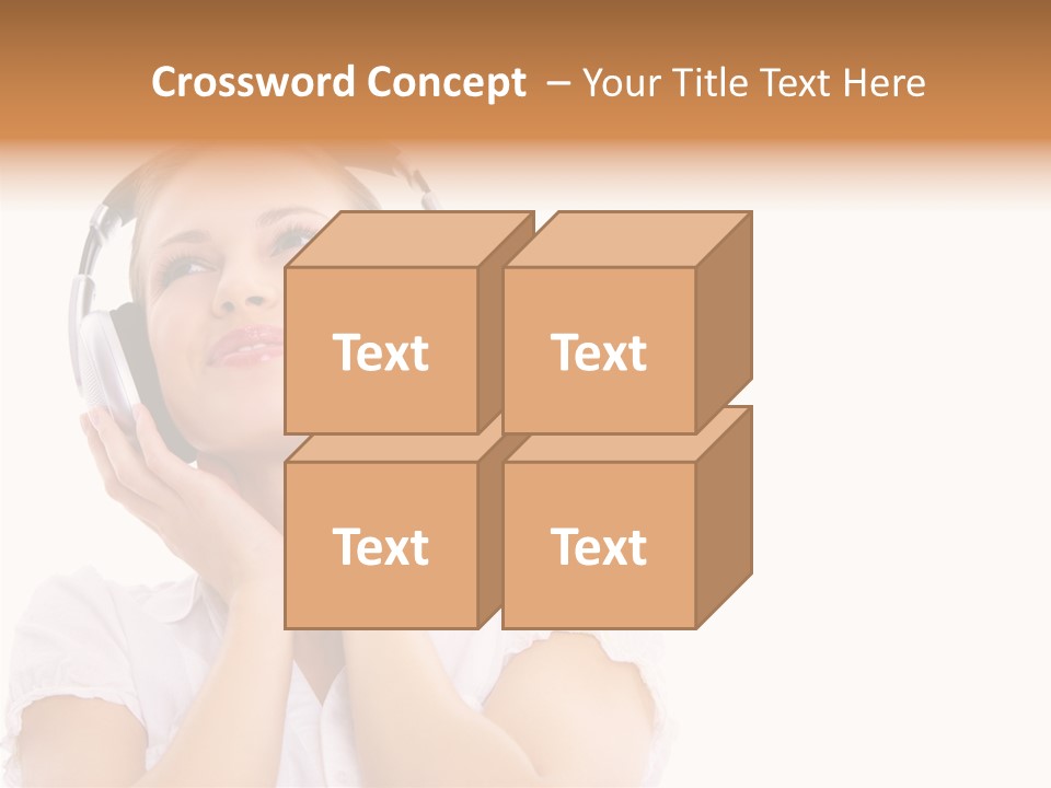 Beautiful Female Eyeshadow PowerPoint Template