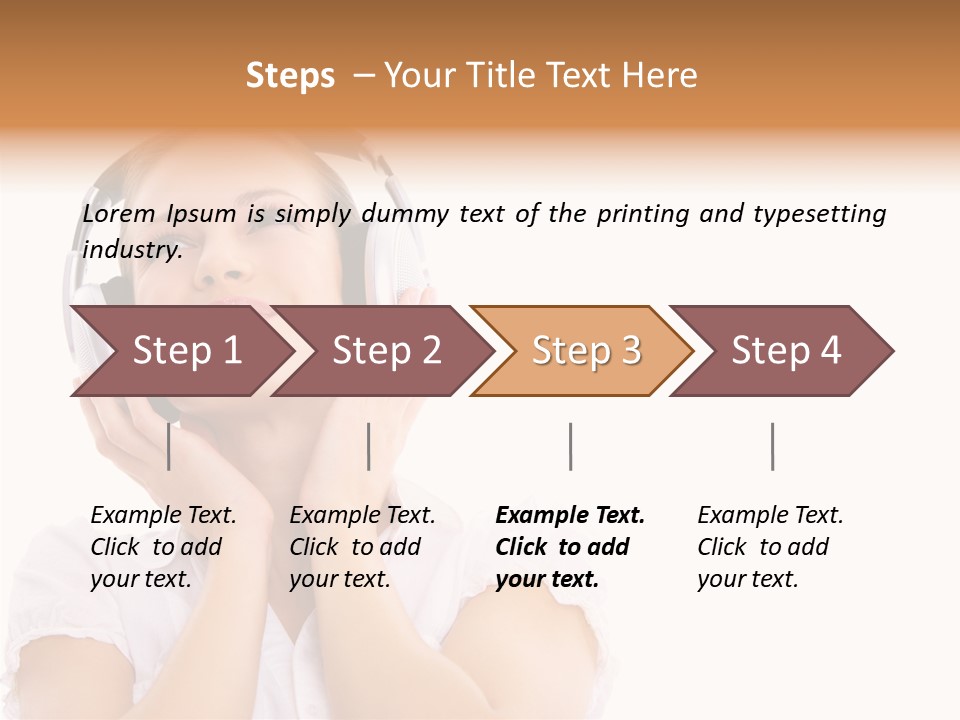 Beautiful Female Eyeshadow PowerPoint Template