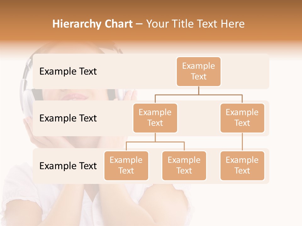 Beautiful Female Eyeshadow PowerPoint Template