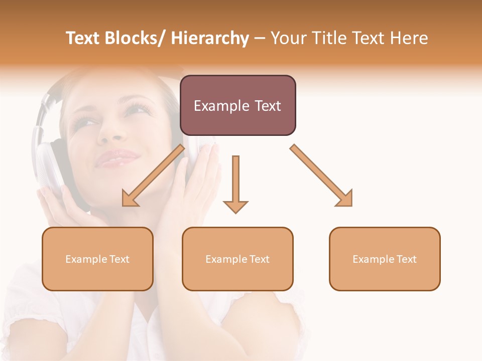 Beautiful Female Eyeshadow PowerPoint Template