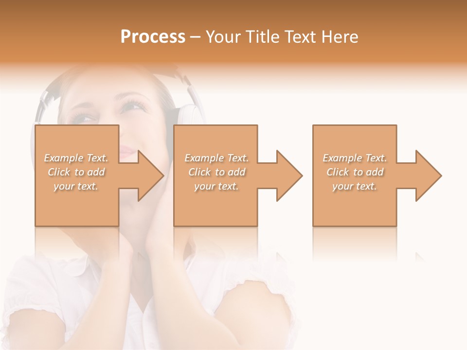 Beautiful Female Eyeshadow PowerPoint Template