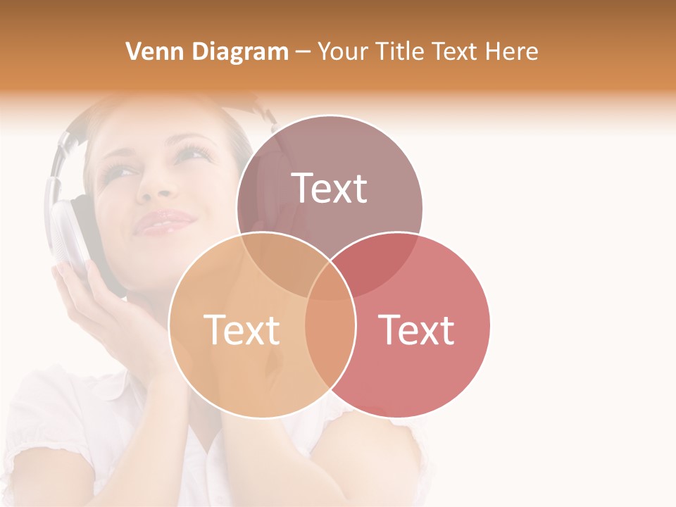 Beautiful Female Eyeshadow PowerPoint Template