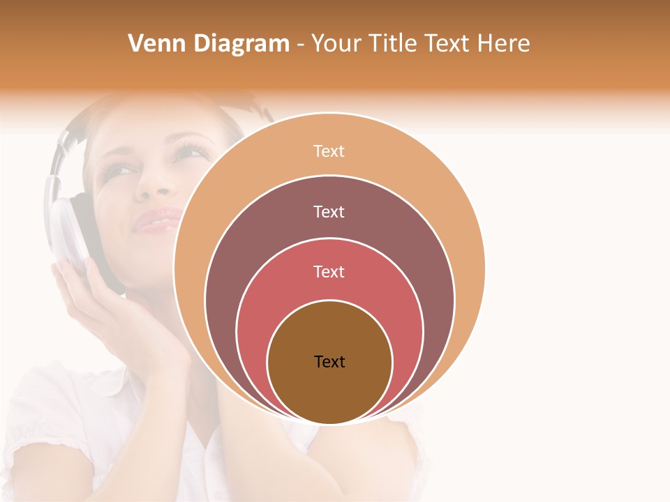 Beautiful Female Eyeshadow PowerPoint Template