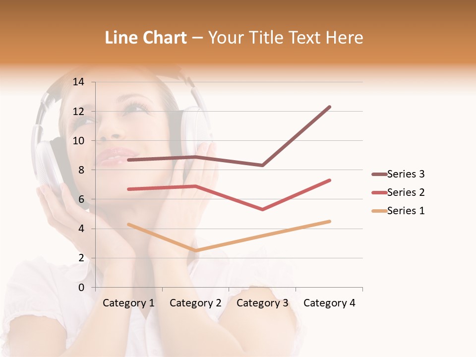 Beautiful Female Eyeshadow PowerPoint Template