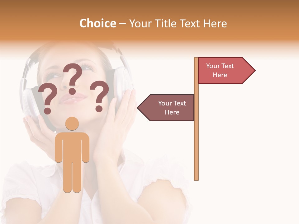 Beautiful Female Eyeshadow PowerPoint Template