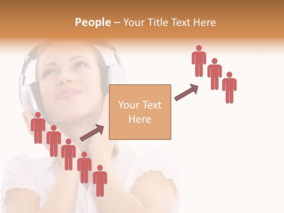 Beautiful Female Eyeshadow PowerPoint Template