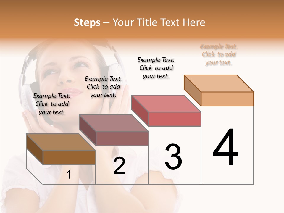 Beautiful Female Eyeshadow PowerPoint Template