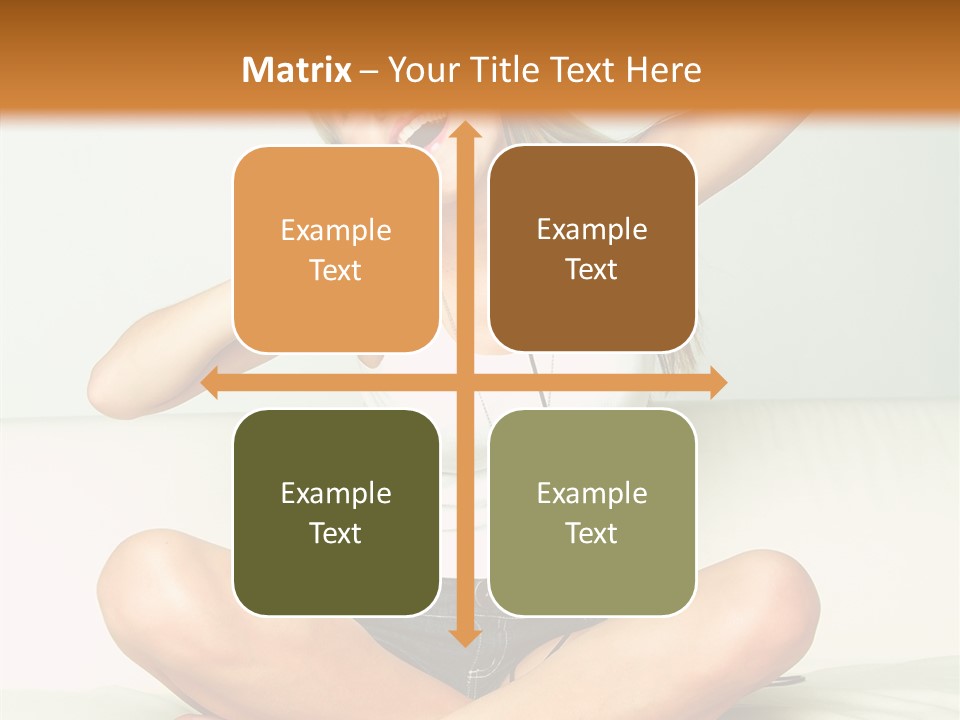 Young Enjoy Happy PowerPoint Template