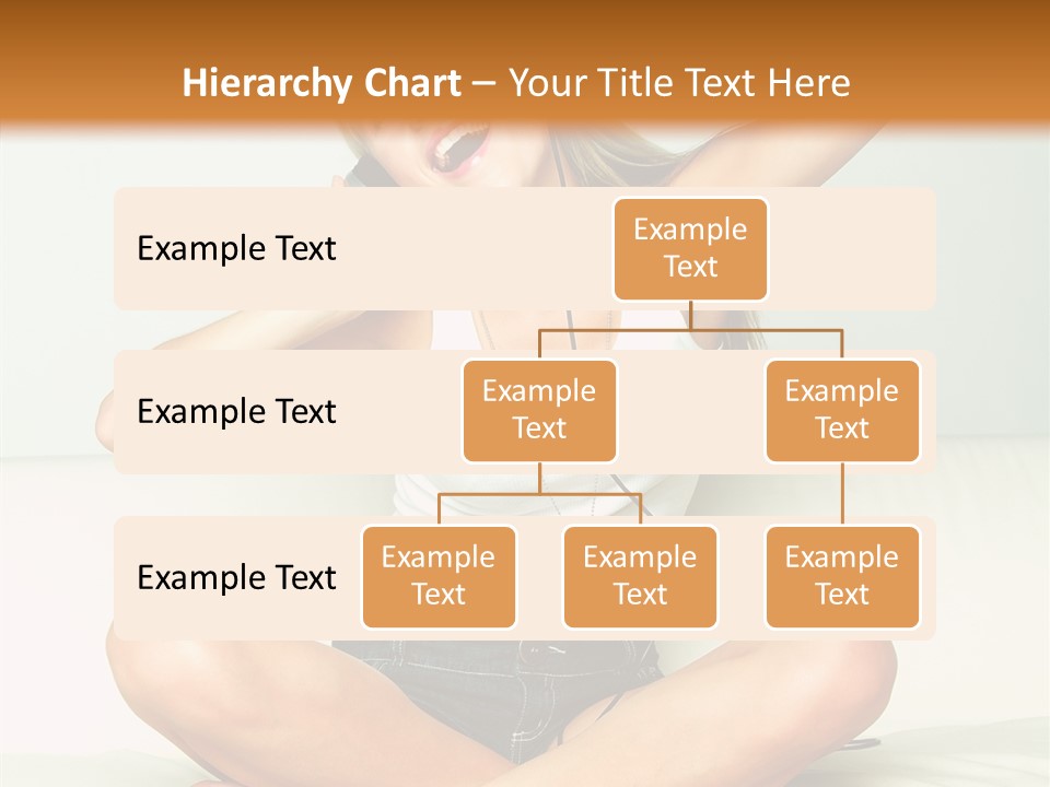 Young Enjoy Happy PowerPoint Template