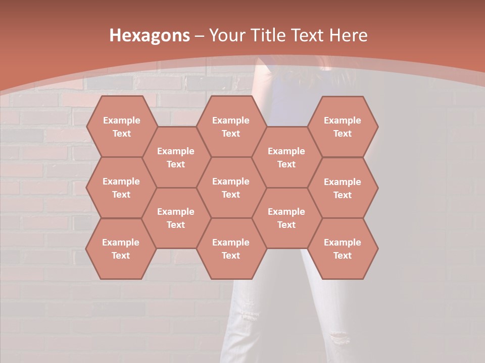 Depressed Wood Stand PowerPoint Template