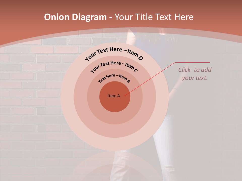 Depressed Wood Stand PowerPoint Template