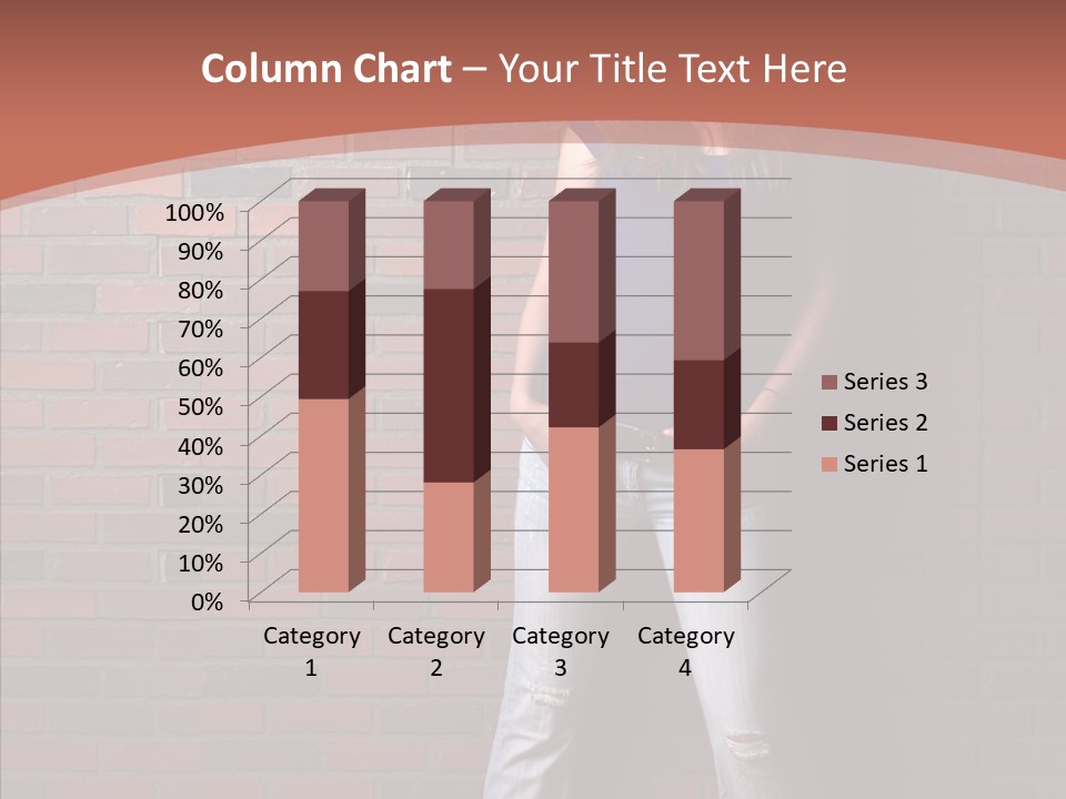 Depressed Wood Stand PowerPoint Template