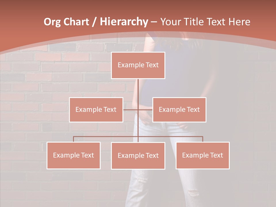 Depressed Wood Stand PowerPoint Template