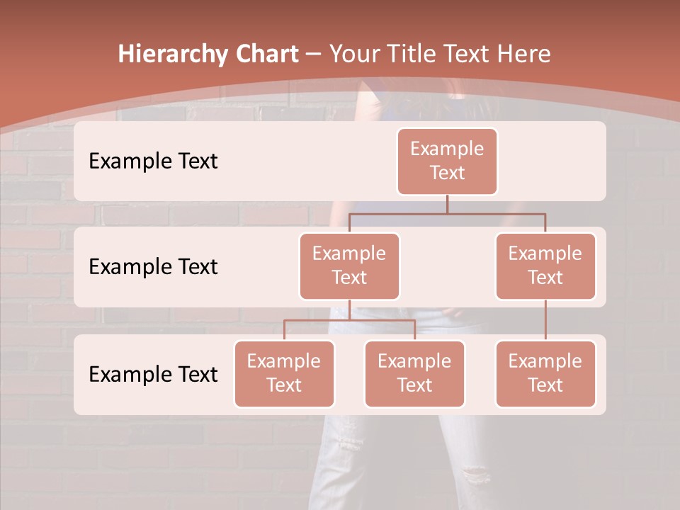 Depressed Wood Stand PowerPoint Template