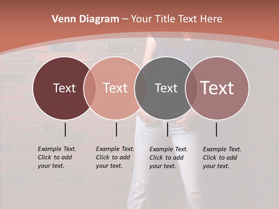 Depressed Wood Stand PowerPoint Template