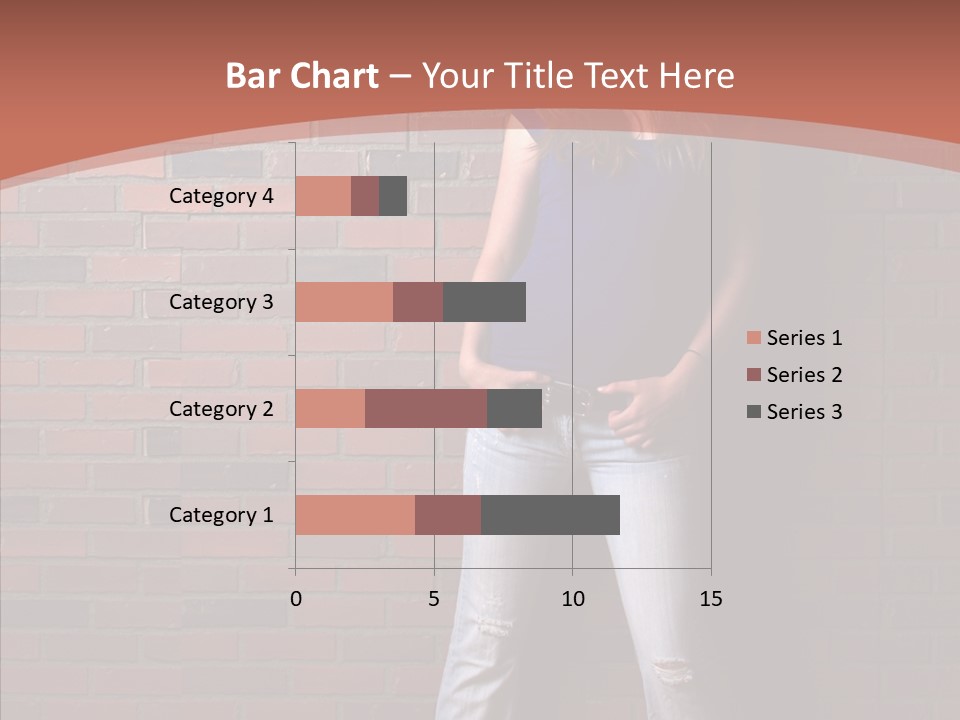 Depressed Wood Stand PowerPoint Template