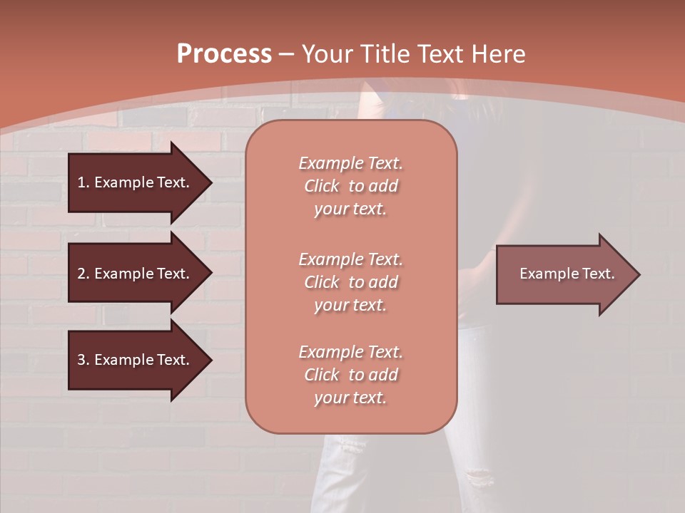 Depressed Wood Stand PowerPoint Template