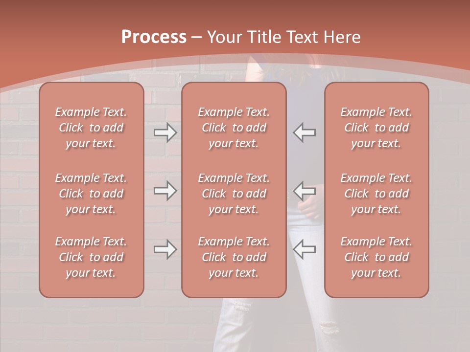 Depressed Wood Stand PowerPoint Template