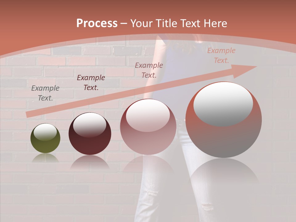 Depressed Wood Stand PowerPoint Template