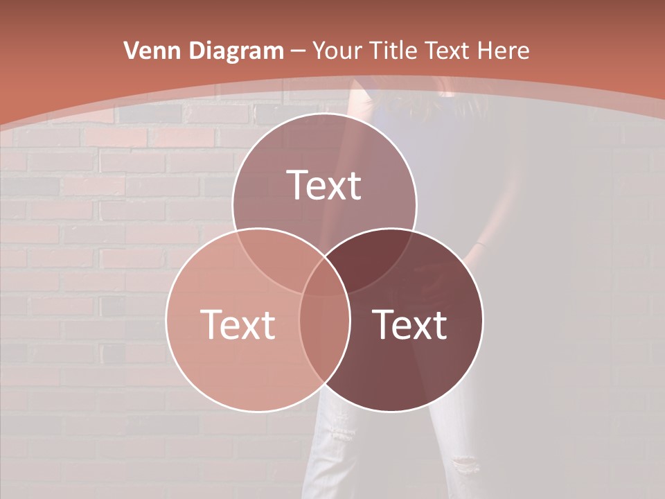 Depressed Wood Stand PowerPoint Template