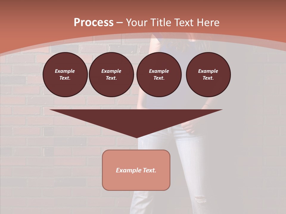 Depressed Wood Stand PowerPoint Template