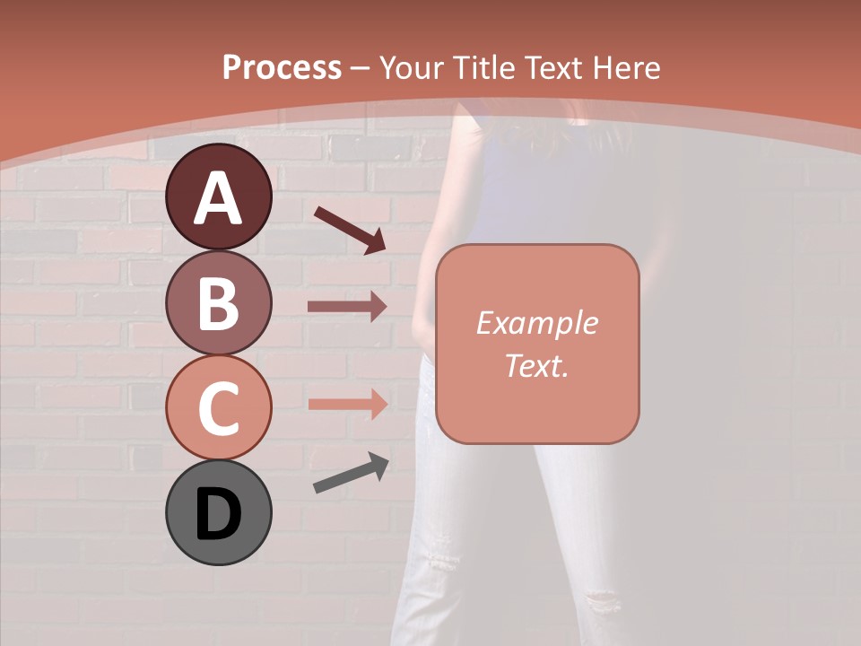 Depressed Wood Stand PowerPoint Template