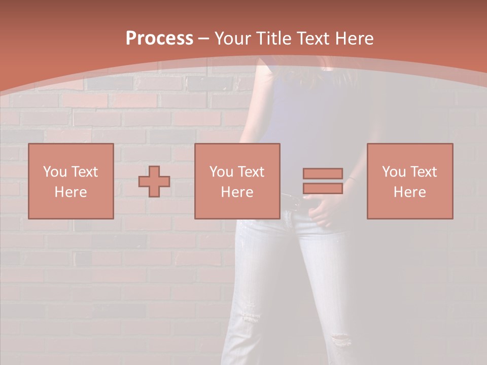 Depressed Wood Stand PowerPoint Template