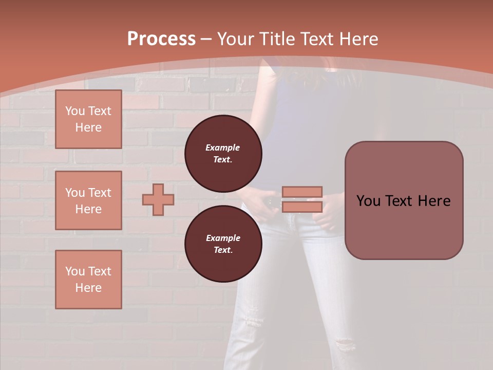Depressed Wood Stand PowerPoint Template