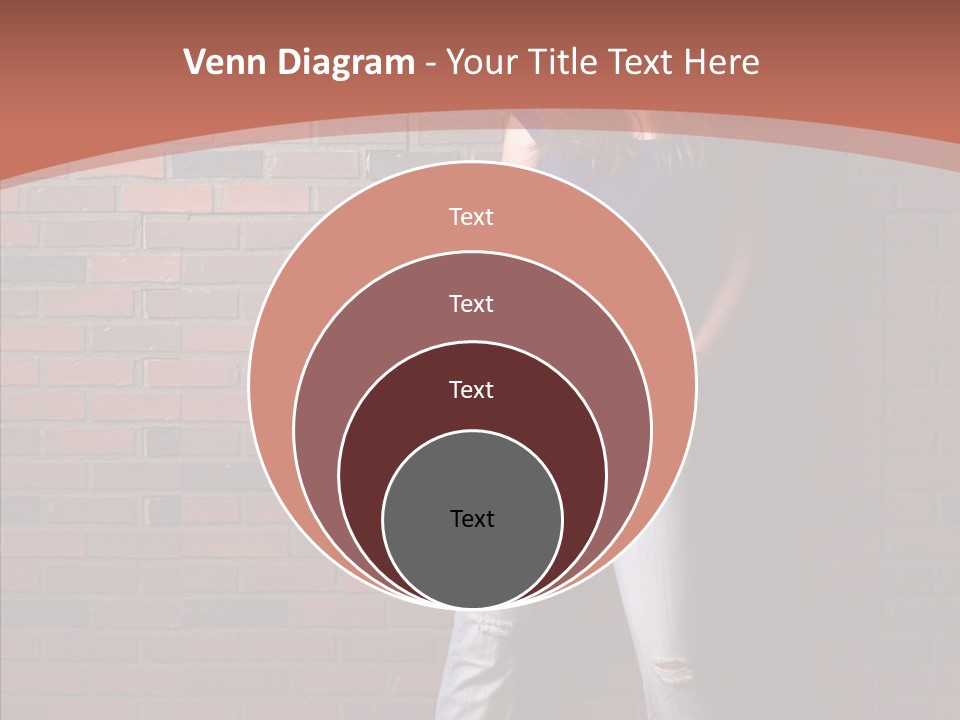 Depressed Wood Stand PowerPoint Template