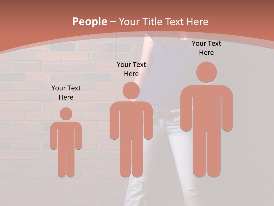 Depressed Wood Stand PowerPoint Template