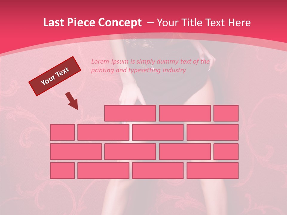 Per On Chair Itting PowerPoint Template