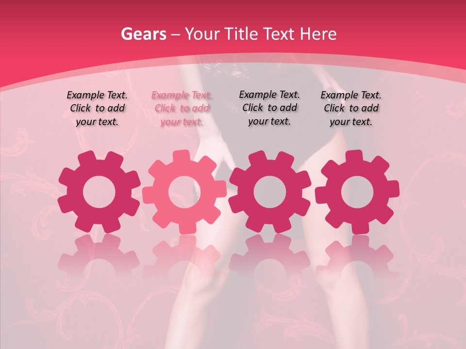 Per On Chair Itting PowerPoint Template