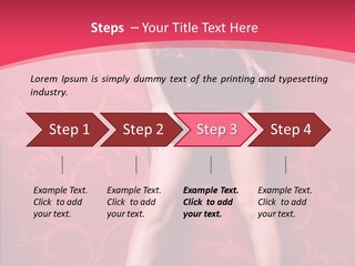 Per On Chair Itting PowerPoint Template