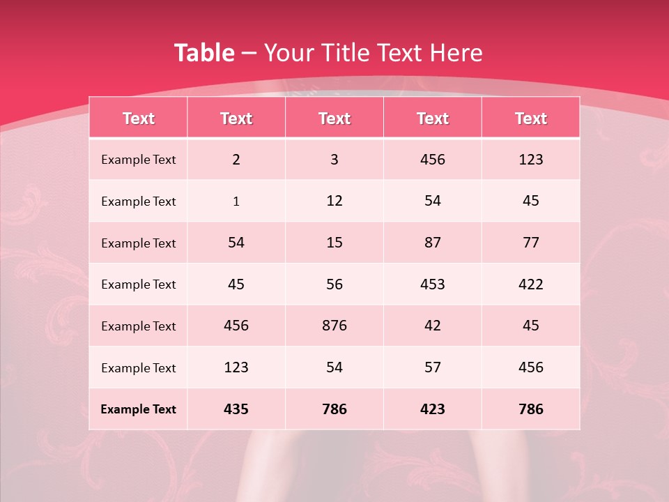 Per On Chair Itting PowerPoint Template