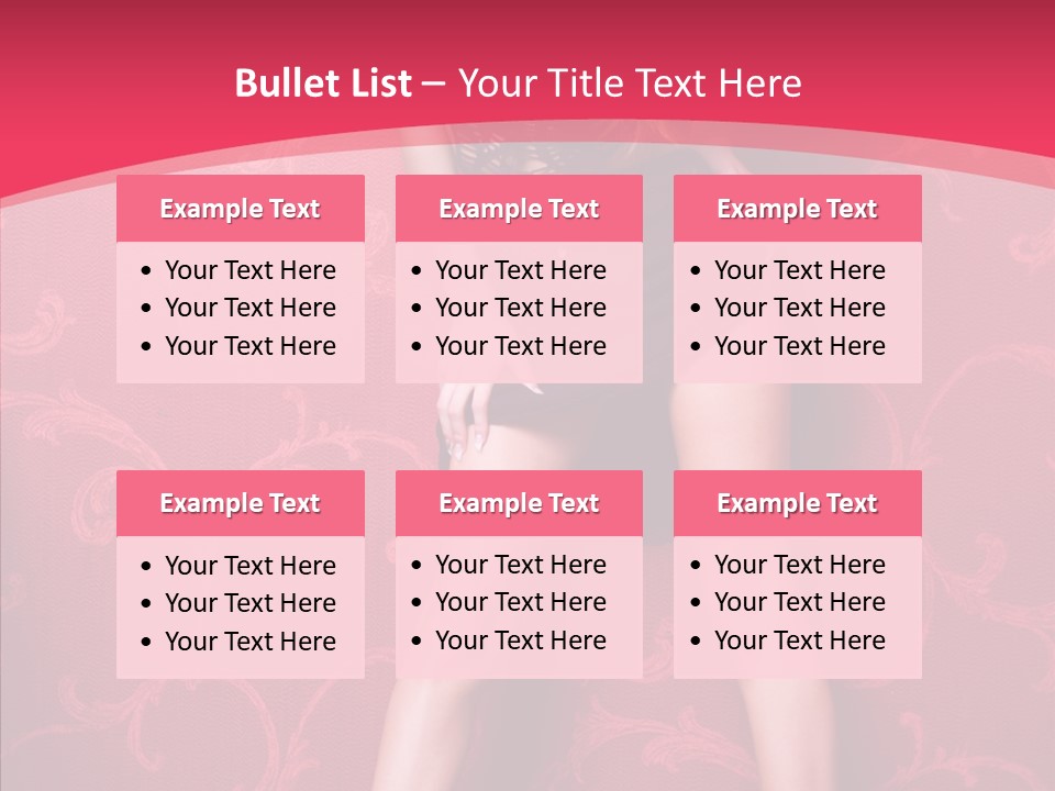 Per On Chair Itting PowerPoint Template