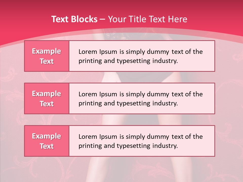 Per On Chair Itting PowerPoint Template