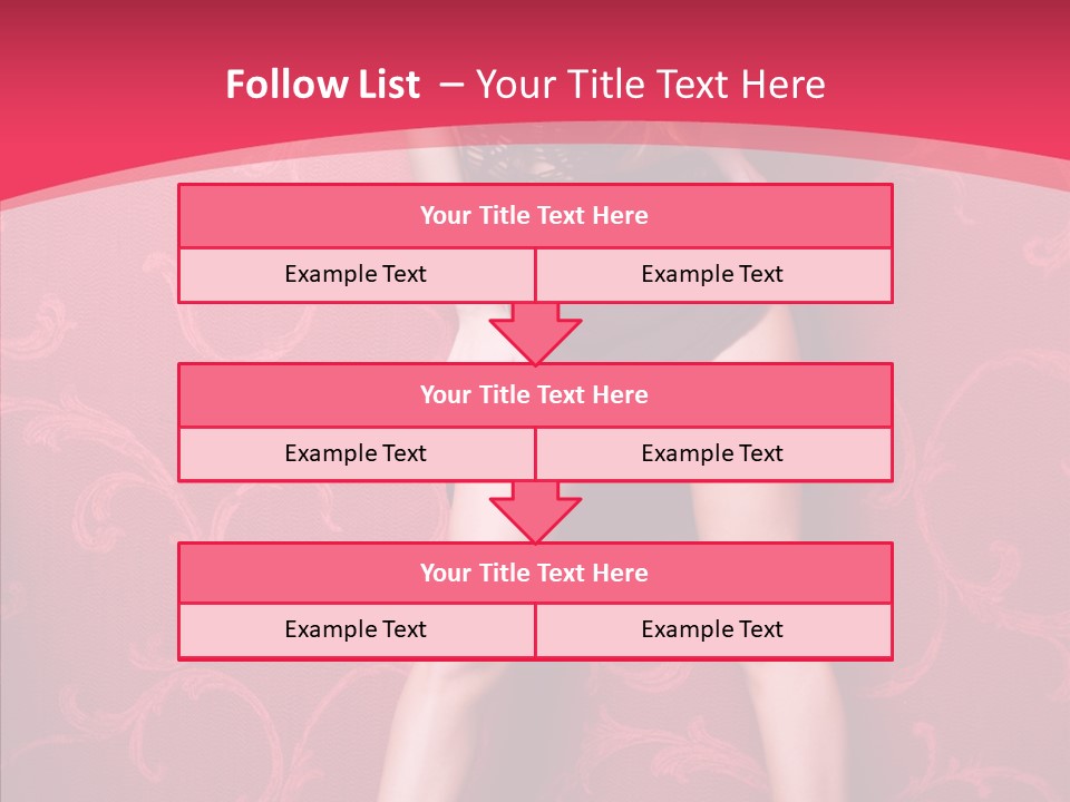 Per On Chair Itting PowerPoint Template