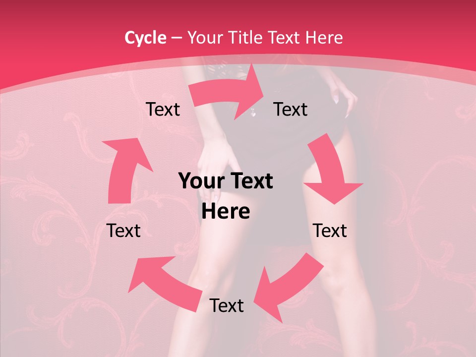 Per On Chair Itting PowerPoint Template