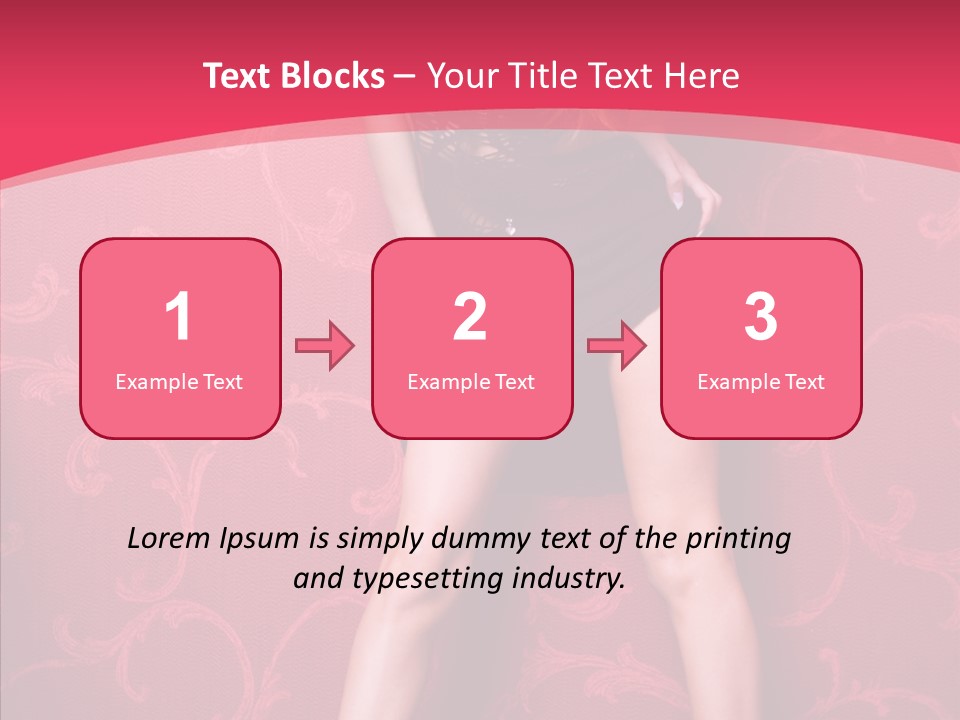 Per On Chair Itting PowerPoint Template