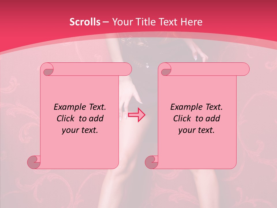 Per On Chair Itting PowerPoint Template