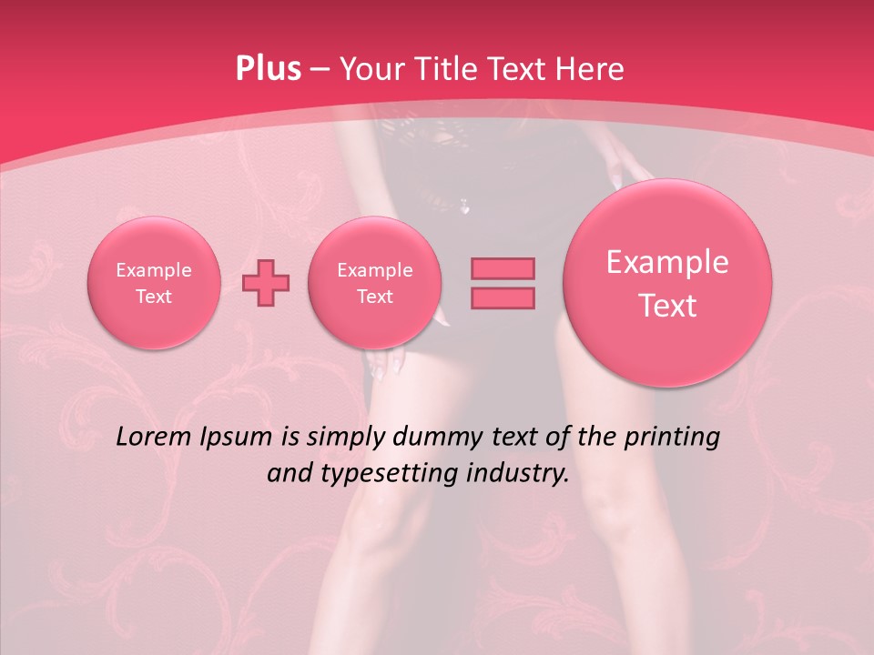 Per On Chair Itting PowerPoint Template
