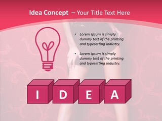 Per On Chair Itting PowerPoint Template
