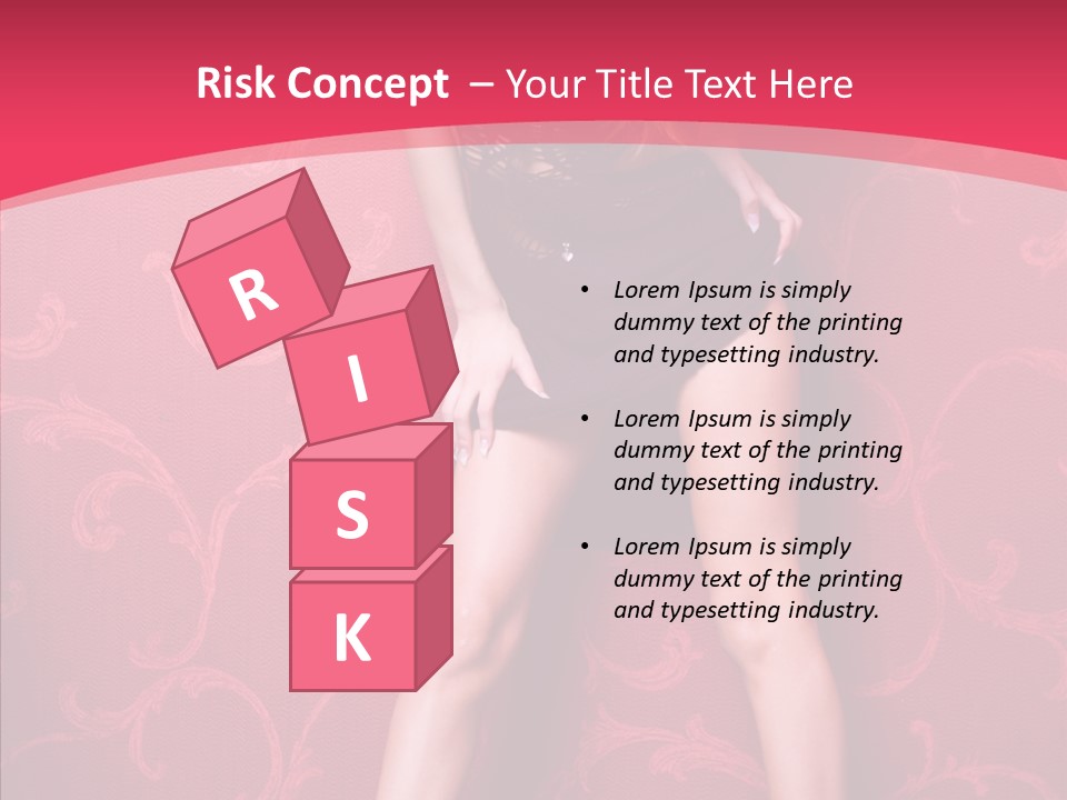 Per On Chair Itting PowerPoint Template