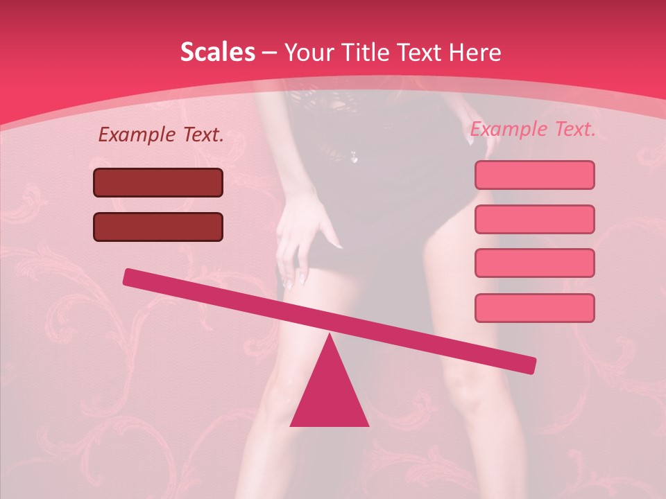Per On Chair Itting PowerPoint Template