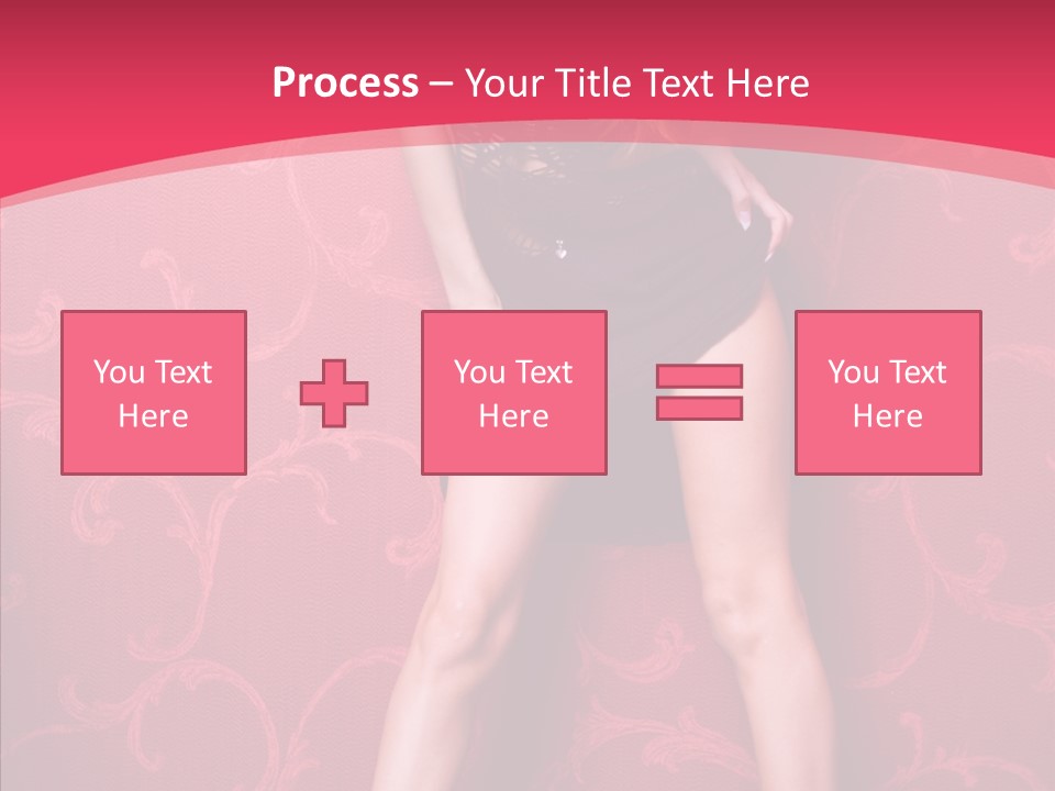 Per On Chair Itting PowerPoint Template