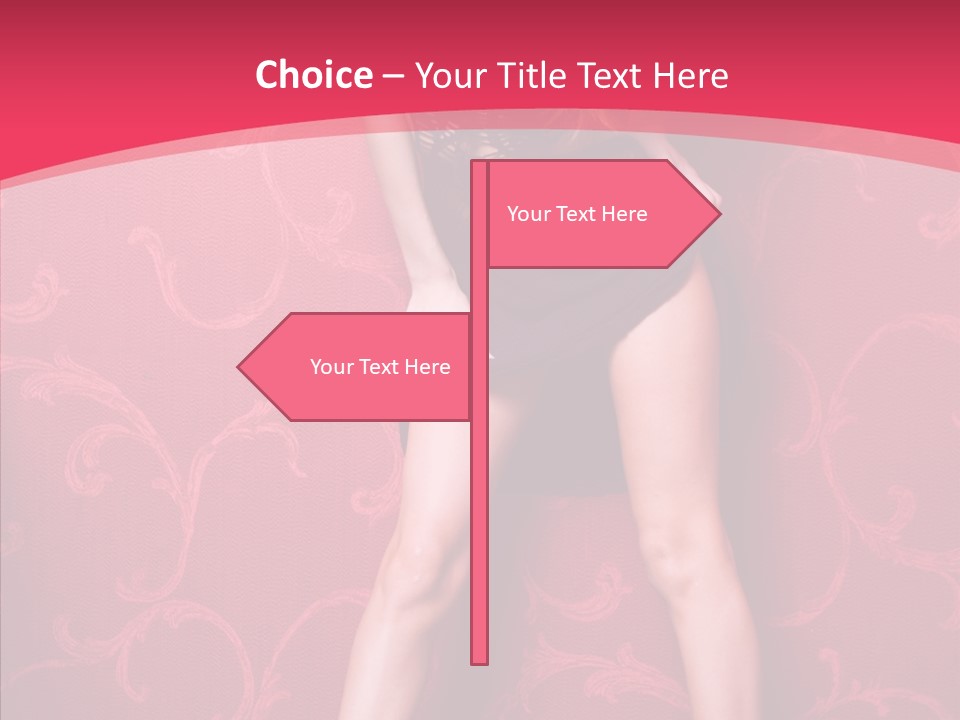 Per On Chair Itting PowerPoint Template